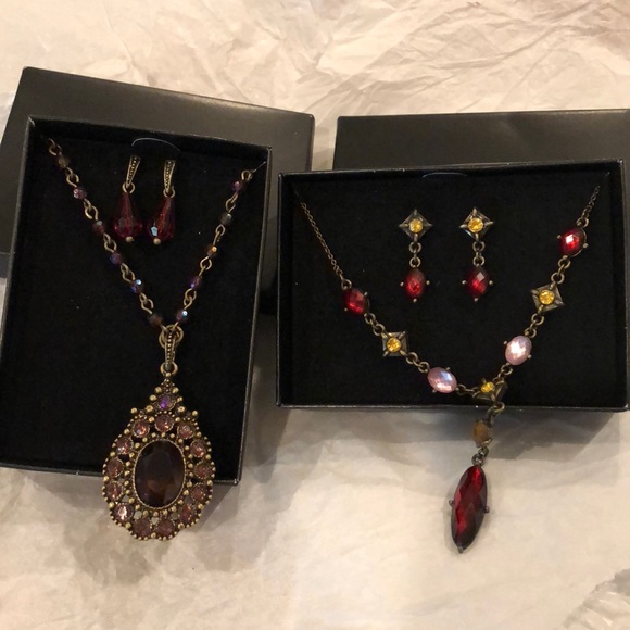 Avon Jewelry - Vtg Avon necklaces and matching earring sets